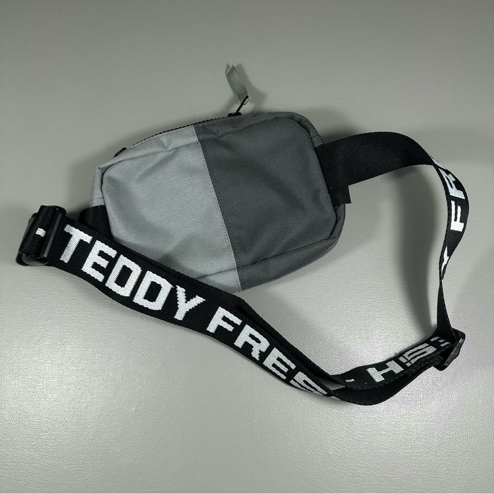 Teddy Fresh Gray Colorblock Cordura Fanny Pack - Picture 8 of 9